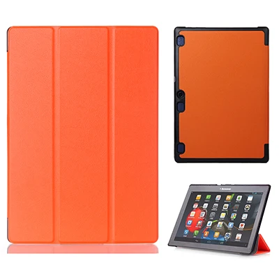 Крышка чехол для lenovo Tab 2 A10-70F A10-70L A10-30 X30F 10,1& TAB 3 10 рабочих дней(TB3-X70F) Искусственная кожа чехол+ Защитная пленка на экран+ стилус - Цвет: LV Tab2 A10 KST OR