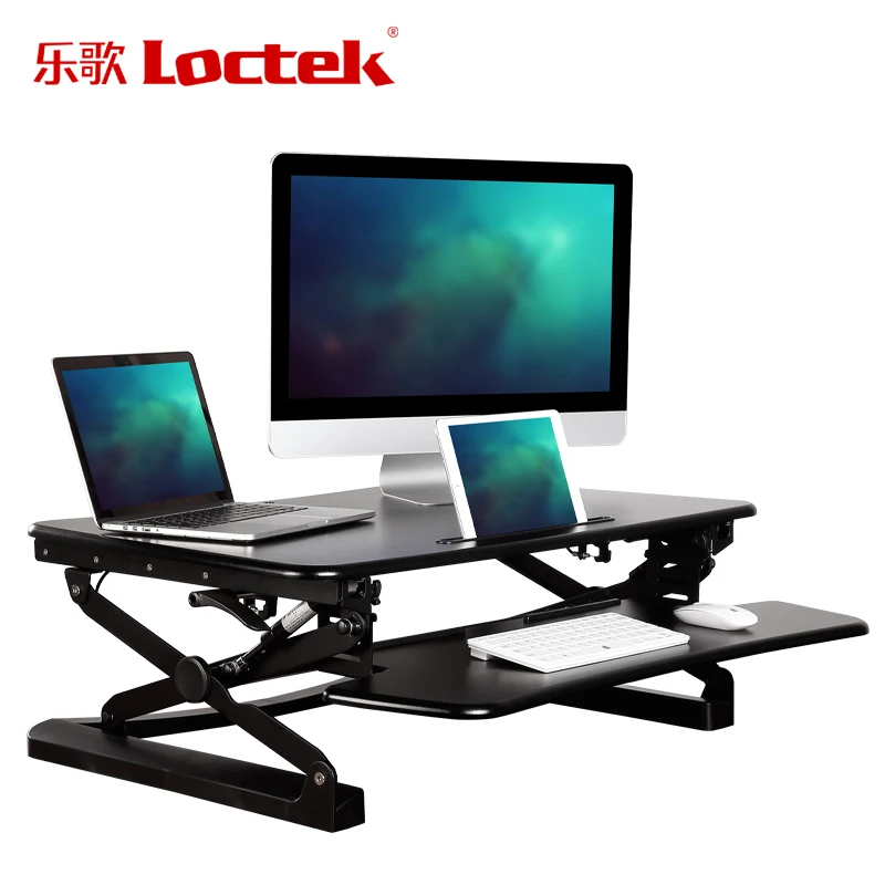 Подставка Loctek M1 EasyUp Складная для ноутбука/монитора регулируемая по высоте с
