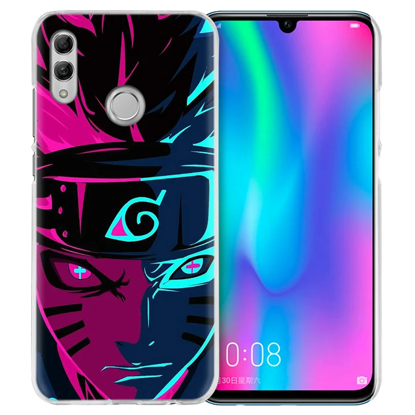 Чехол Наруто Какаши для huawei Honor 8X Y9 9 10 Lite Play 8C 8S 8A Pro V20 20i 10i Y6 Y7 Жесткий PC аниме чехол для телефона