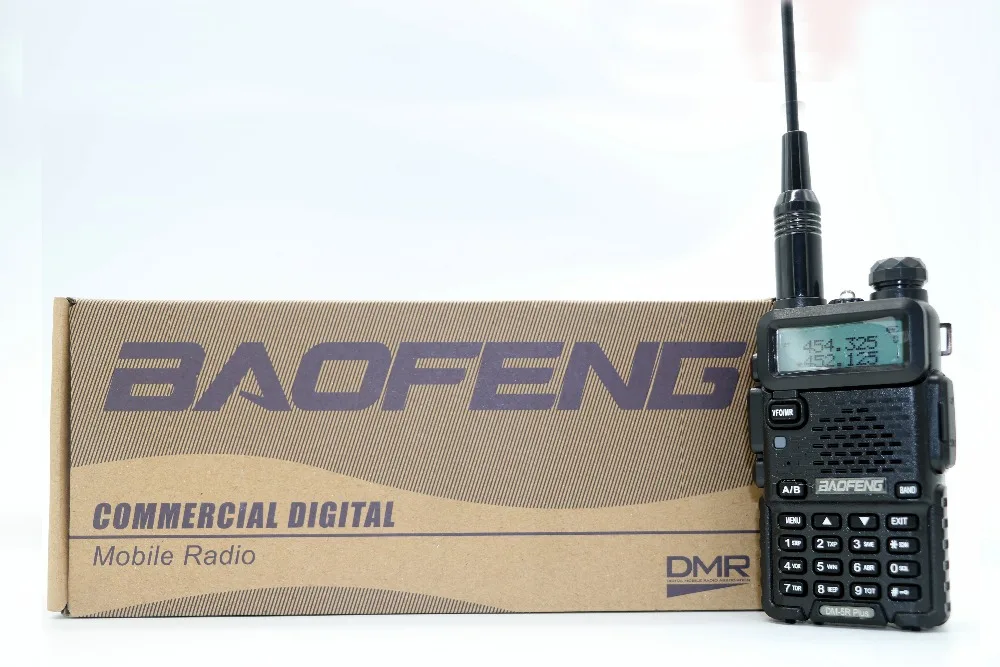 2 шт. Baofeng DM 5R плюс Портативный Радио УКВ двухдиапазонный DMR цифровой Anolog двойной