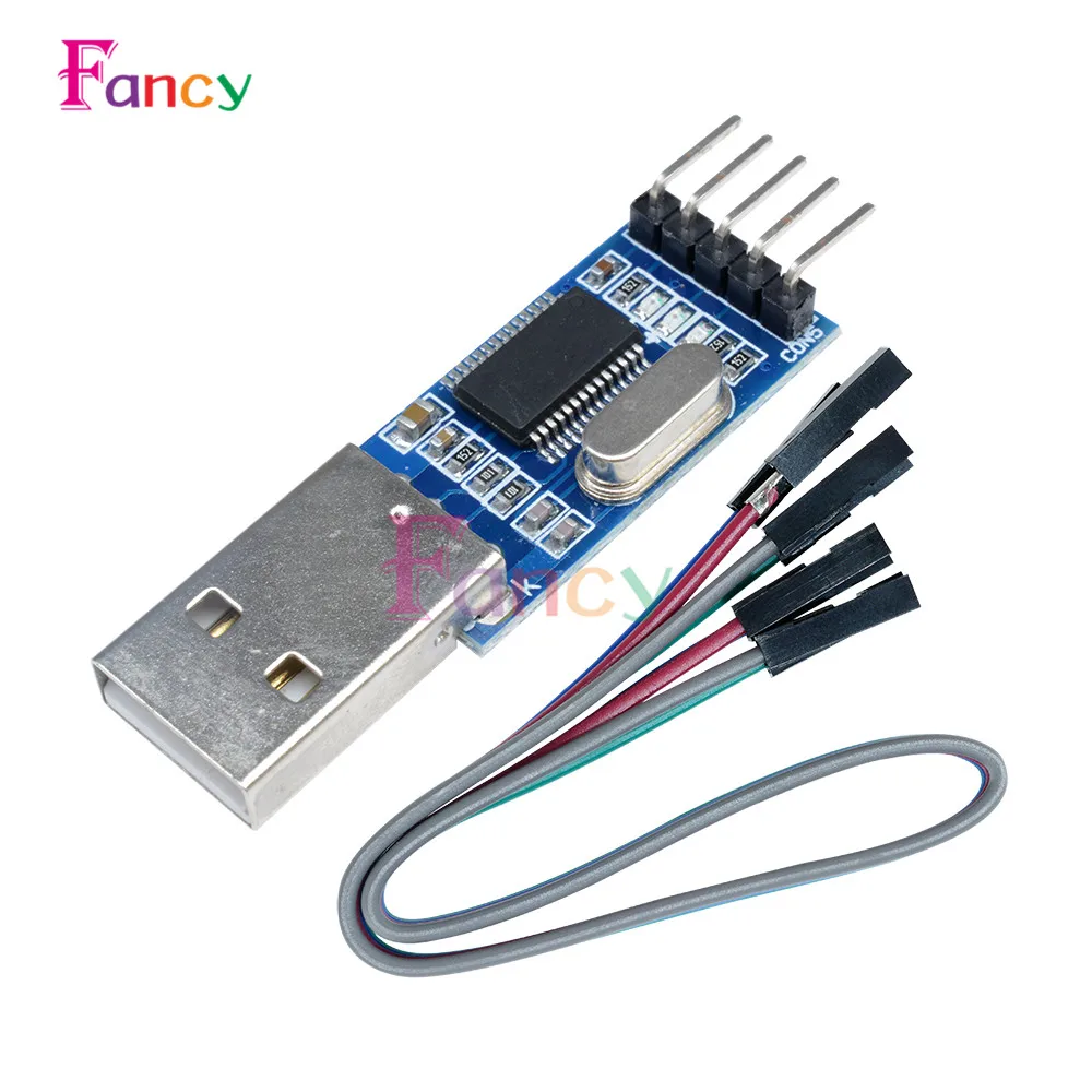 

PL2303 USB To RS232 TTL Converter Adapter PL2303HXA Download Board Module 4Pin Cable For Arduino