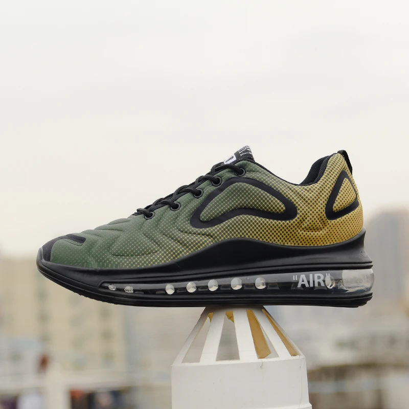 Мужские кроссовки на шнурках стильные разноцветные дышащие плоской подошве для