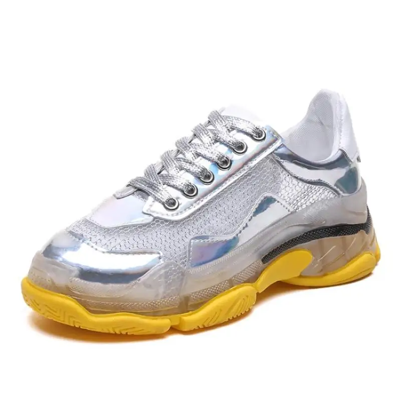 Spring Women Shoes Flats Lady Fashion Casual Breathable Sneakers Mesh Running Sport Flat Platform | Обувь