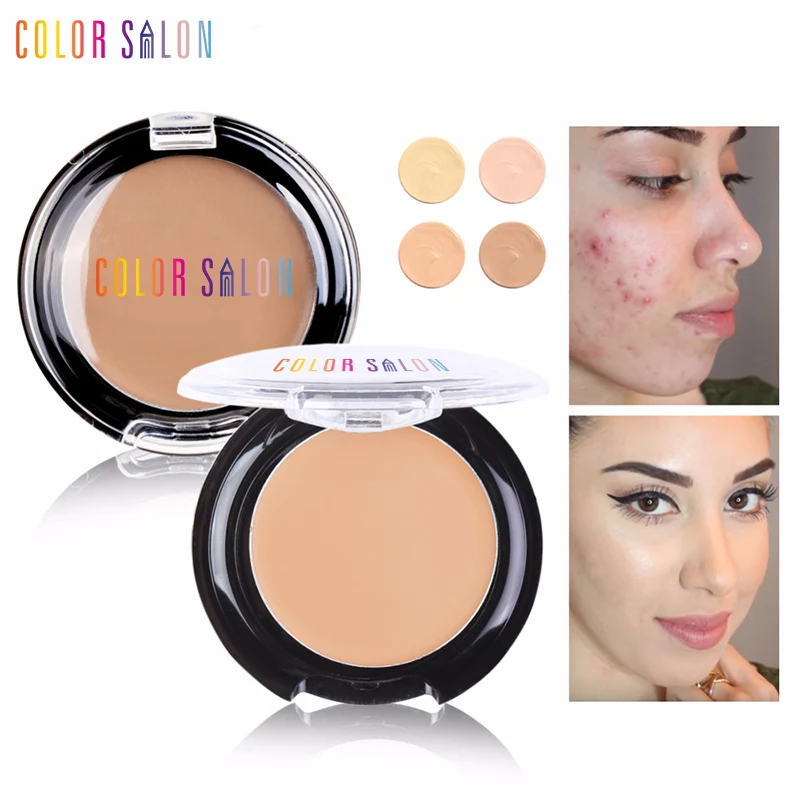 Цветной консилер для макияжа удобный полного покрытия глаз темные круги 4 цвета