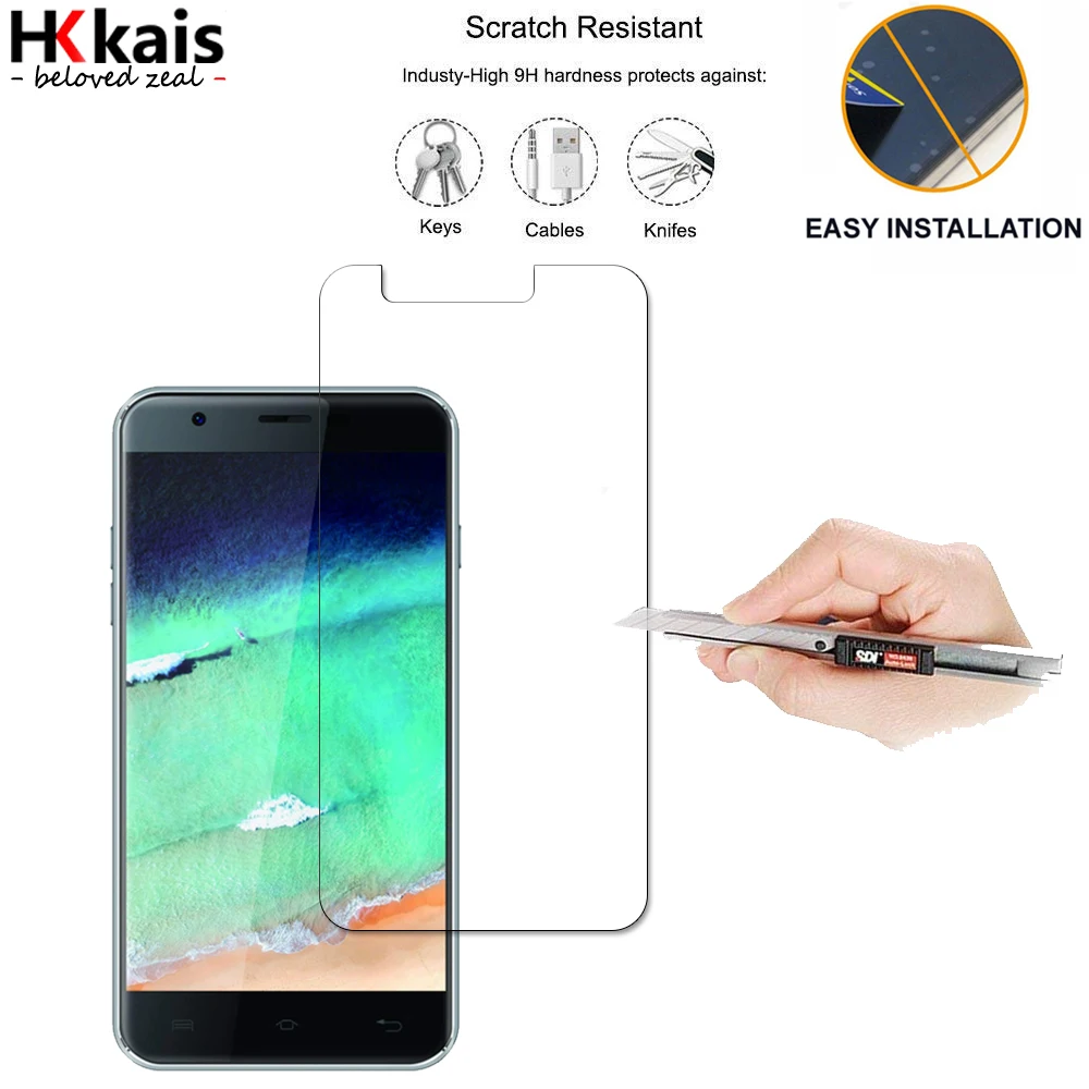 Закаленное стекло HKKAIS для Oukitel U7/U7 Pro защитное стекло|Защитные стёкла и плёнки