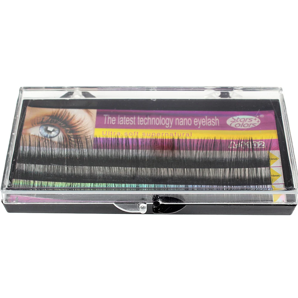 Натуральные Искусственные норковые ресницы индивидуальные 3d 6d 9d накладные 0 1 мм C
