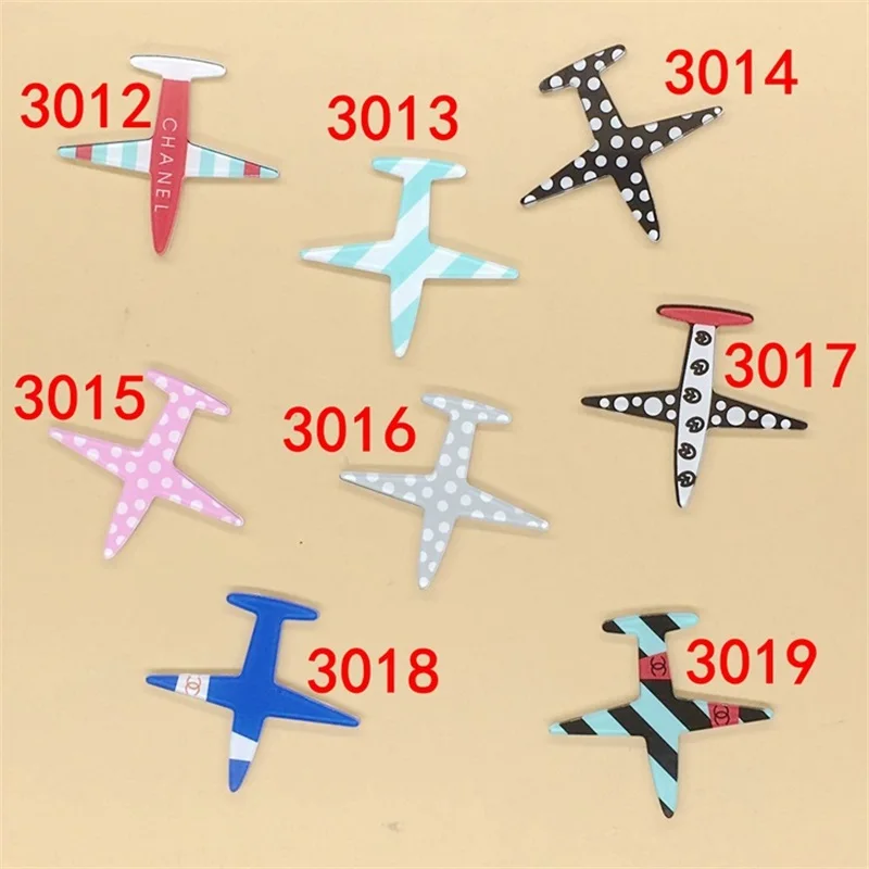 Акриловая брошь в виде самолета 1 шт. для рюкзака студенческой одежды|brooch