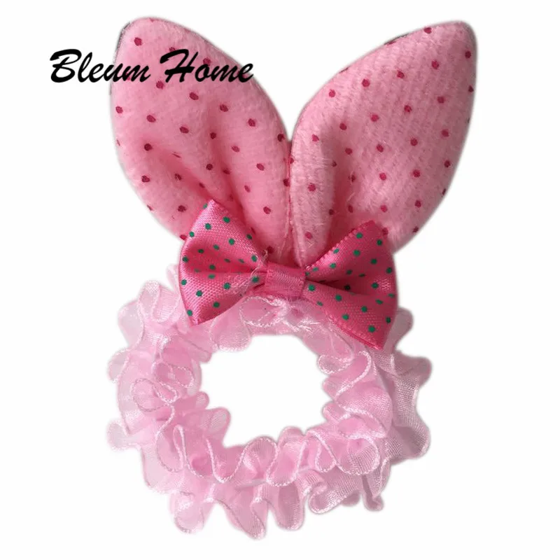 Bleum Home 2 шт. подарок для девочек с кроличьими ушками Детская резинка волос бантом