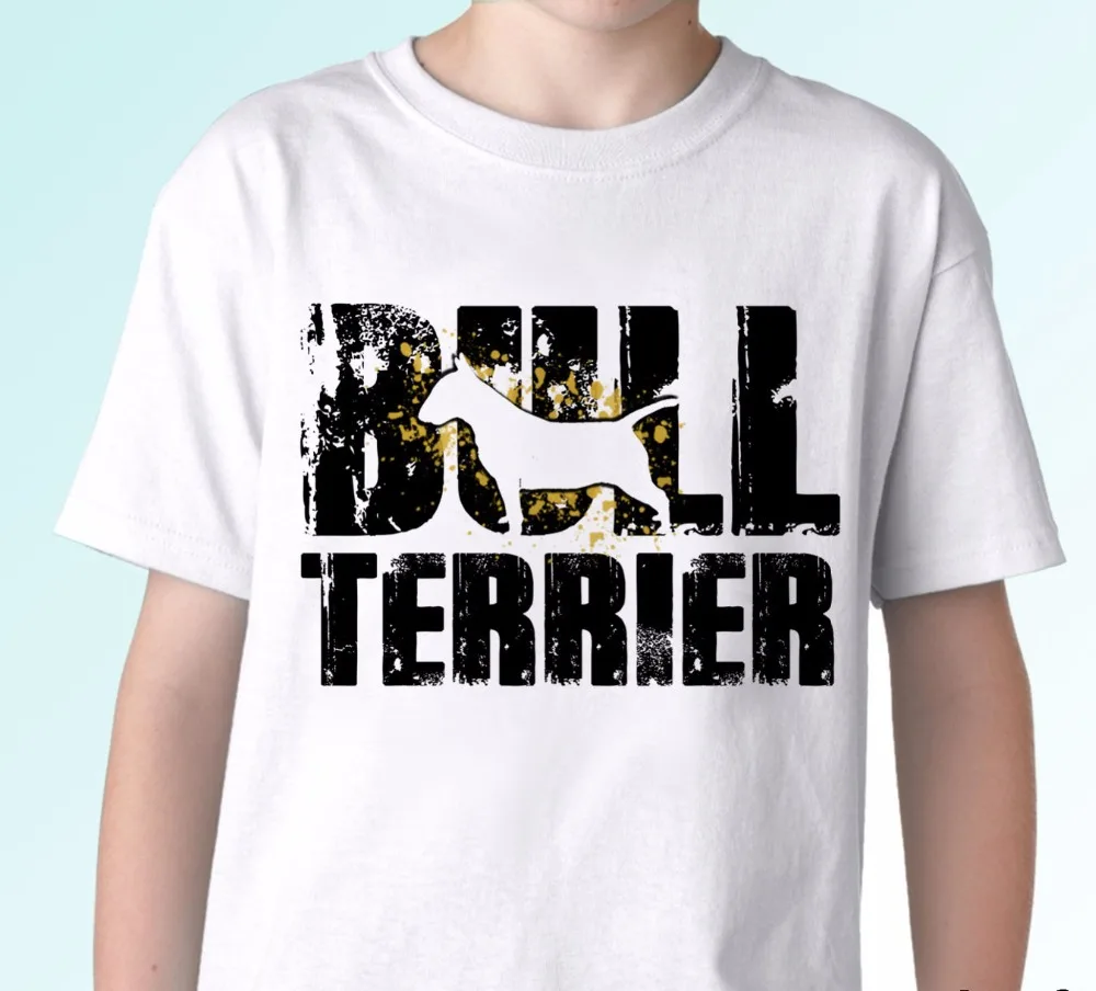 2017 Hip Hop T shirt Men Print Shirt Summer Style Bull Terrier logo dog Tee top tee design Brand Men's Shirts | Мужская одежда