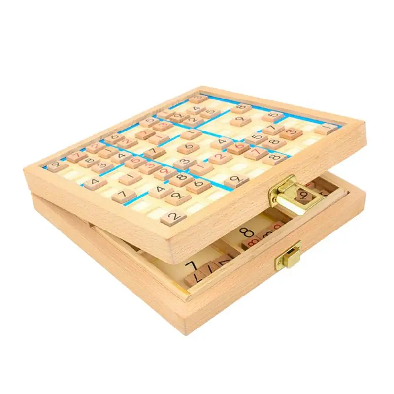 Обучающая логическая интеллектуальная развивающая Sudoku логическая настольная игрушка цифры шахматная доска Пазлы настольная игра для детей