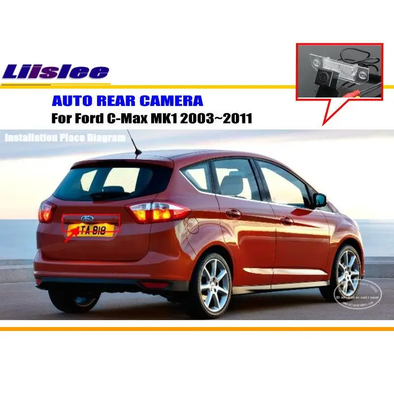 

Liislee Car Camera For Ford C-Max MK1 2003~2011 / Rear View Camera / HD CCD RCA NTST PAL / License Plate Light Camera
