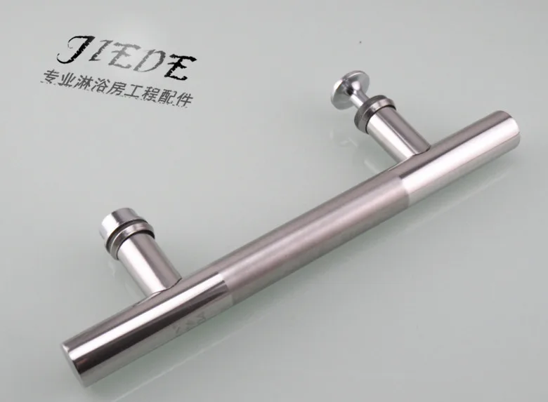 Стеклянная Дверная ручка для душевой комнаты аксессуары ванной дверная из