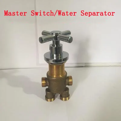 Крестообразный главный переключатель/сепаратор холодной и горячей воды