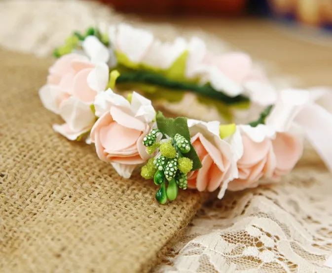 [MPK Store] Цветочная повязка на голову для кошек, свадебные ошейники для питомцев, ошейники для кошек - Цвет: Type 9
