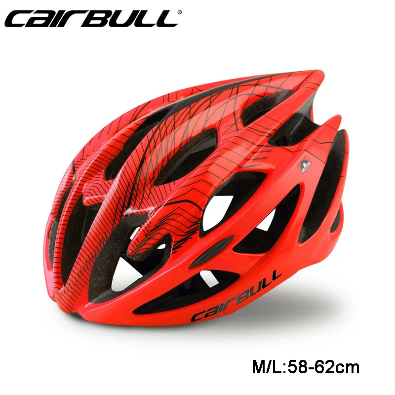 Red L Велосипедный шлем 21 вентиляционные отверстия дышащий MTB дорожный велосипедный шлем для мужчин и женщин Сверхлегкий защитный шлем Casco PC+ EPS велосипедный шлем - Цвет: Red L