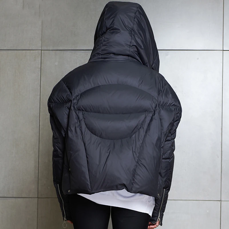 Высококачественное Брендовое женское пуховое пальто 2018 европейский и