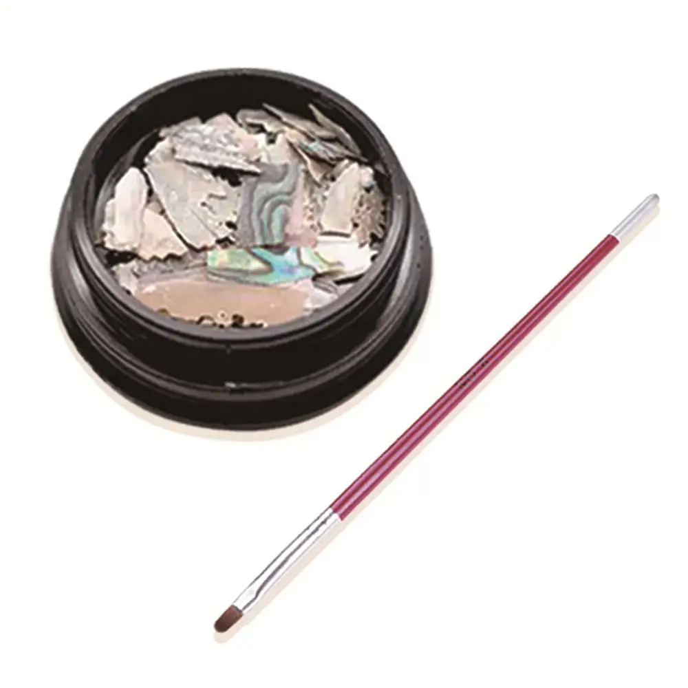 N-BKP03-Pen MIZHSE Гель-лак для ногтей DIY Золотой Серебряный ноготь художественная фольга металлическая проволочная линия зеркальные чешуйки оболочка кусок ногтей художественные кисти в комплекте наклейки - Цвет: N-BKP03-Pen