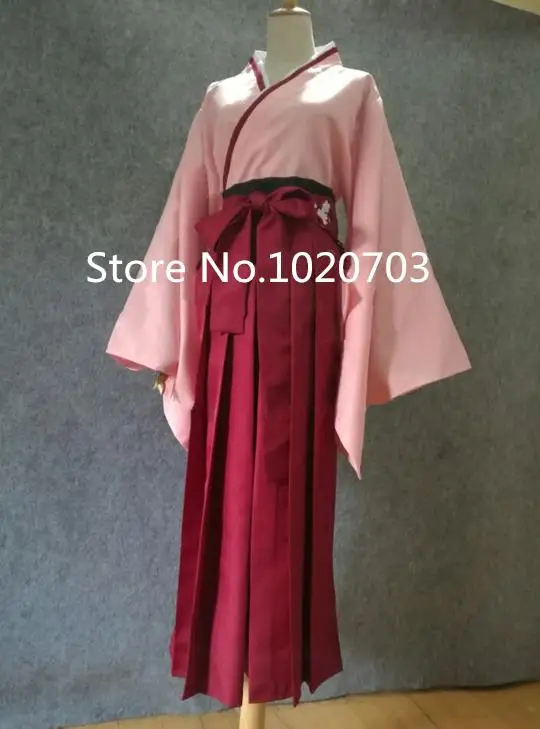 Fate Grand Order кимоно для косплея Okita Souji Sakura Saber