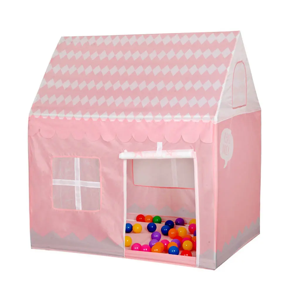 WJ3557D Портативная детская палатка, игрушки из мультфильма, типи, сухой бассейн, вигвам, складная палатка для детей, мяч, бассейн, принцесса, детский домик, Игровая палатка - Цвет: WJ3557D