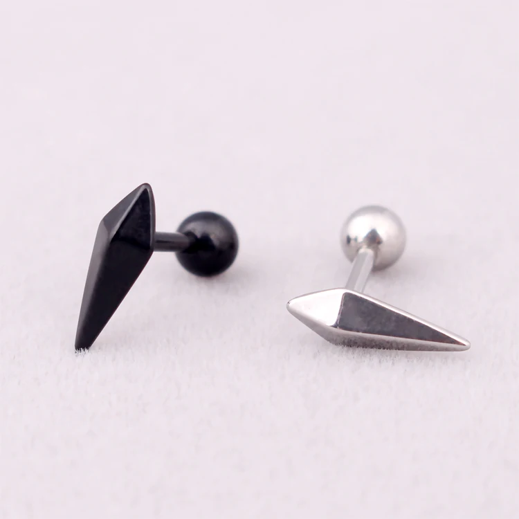 Женские серьги гвоздики из нержавеющей стали в стиле панк|cross stud earrings|fashion earringsstud