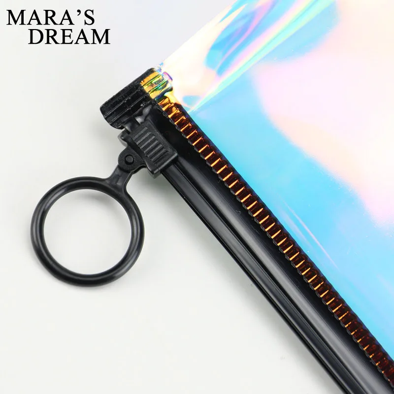 

Mara's Dream Women Cosmetic Cases fashion Transparent waterproof PVC Women wash bag casual large capacity Women Cosmetic bag