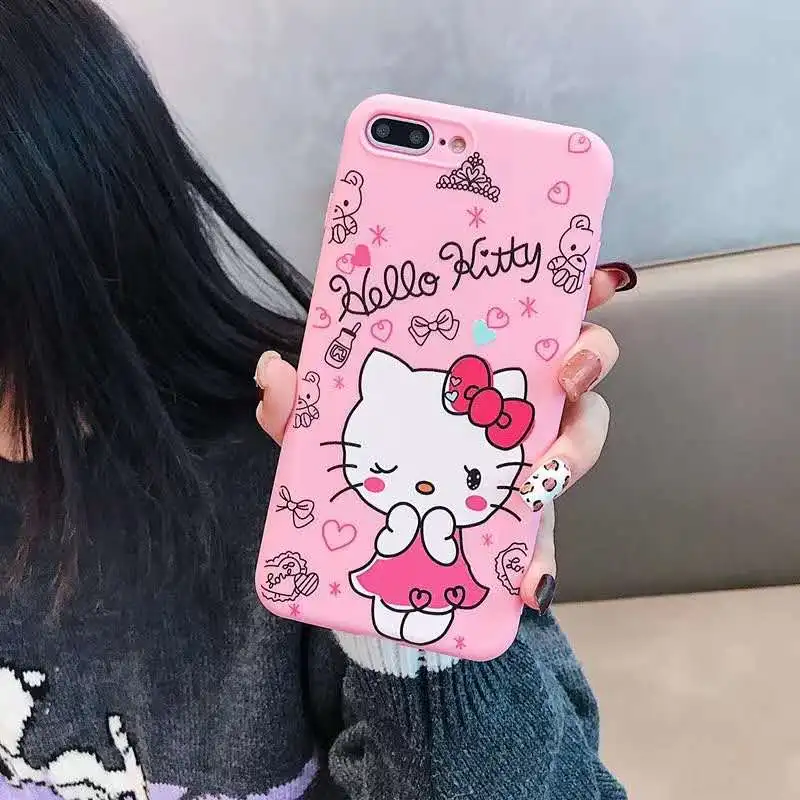02 3D милый чехол с ушками для Xiaomi 8 A 1 2 Lite, мультяшная игрушка, ремешок на запястье, мягкий чехол из ТПУ для Redmi note 7 6 5 4 3 A X pro S2 - Цвет: 02