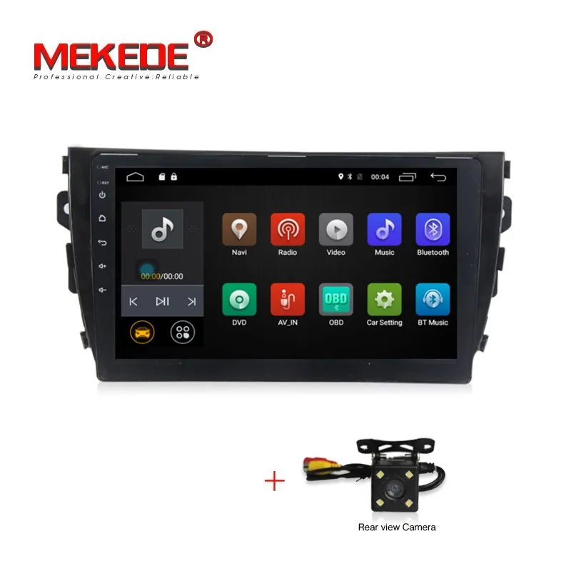 M518 1din 2G RAM 4G sim карты Android7.1 Автомобильный DVD Радио стерео плеер для Zotye T600 с wifi BT gps