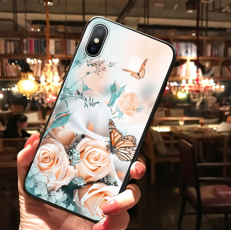 3mg2hd 3D с тиснением и изображением цветка чехол для samsung Galaxy S10e S8 S9 S10 A9 A8Star A6 плюс A7 A3 A5 S7 край A30 A50 M10 TPU Защитный чехол - Цвет: 3mg2hd