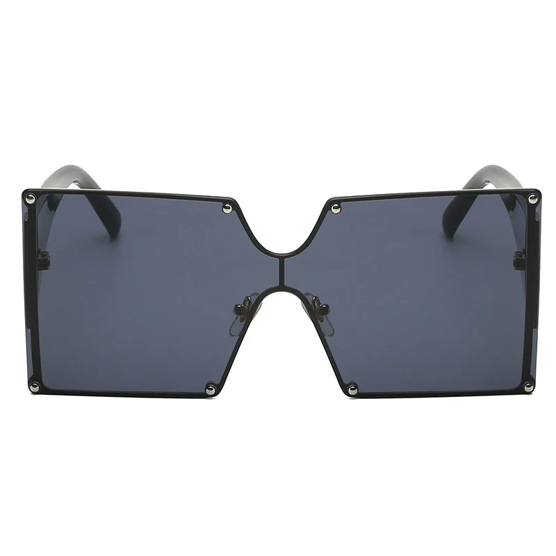 Солнцезащитные очки большого размера для мужчин и женщин модные дизайнерские
