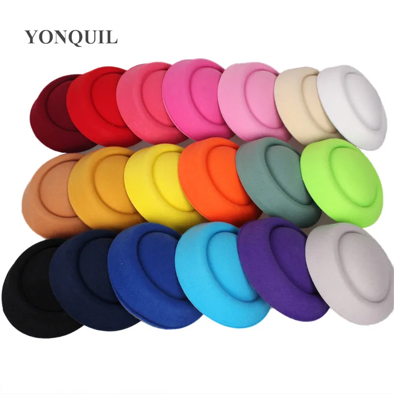 

5.2"(13Cm) 13 Color Mini Top Fascinator Hats Party Hats Glitter Hats DIY Millinery Headpieces Hair Accessories 24Pieces/Lot