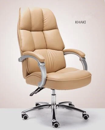 Super Soft Office Chair Household Ergonomic Computer Liting Lying Swivel Reclining Large Boss With Footrest | Мебель