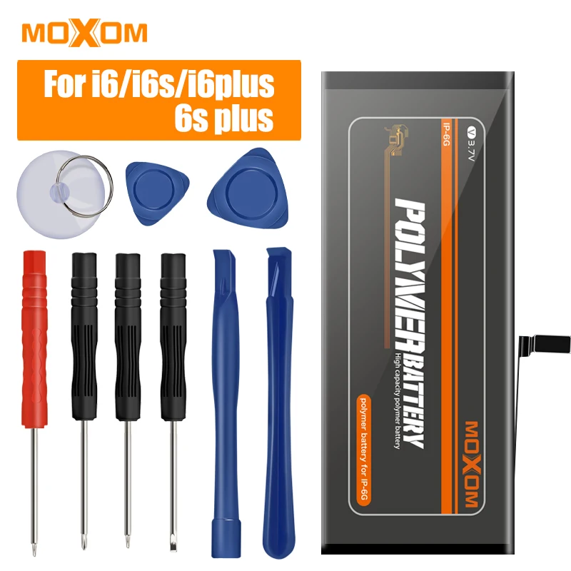Аккумулятор MOXOM для iPhone 6 6S Plus 6Plus сменная литий полимерная батарея большой