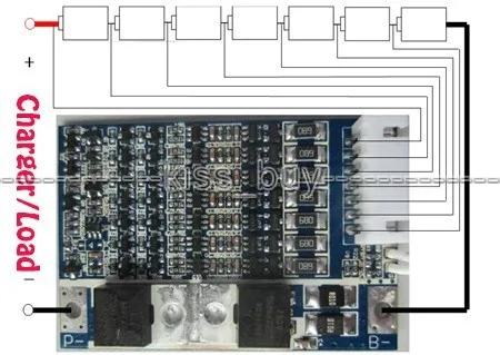 Защитная плата для литий ионных батарей 7S 12A 25 9 V li ion BMS PCM 18650 Li с балансиром заряда
