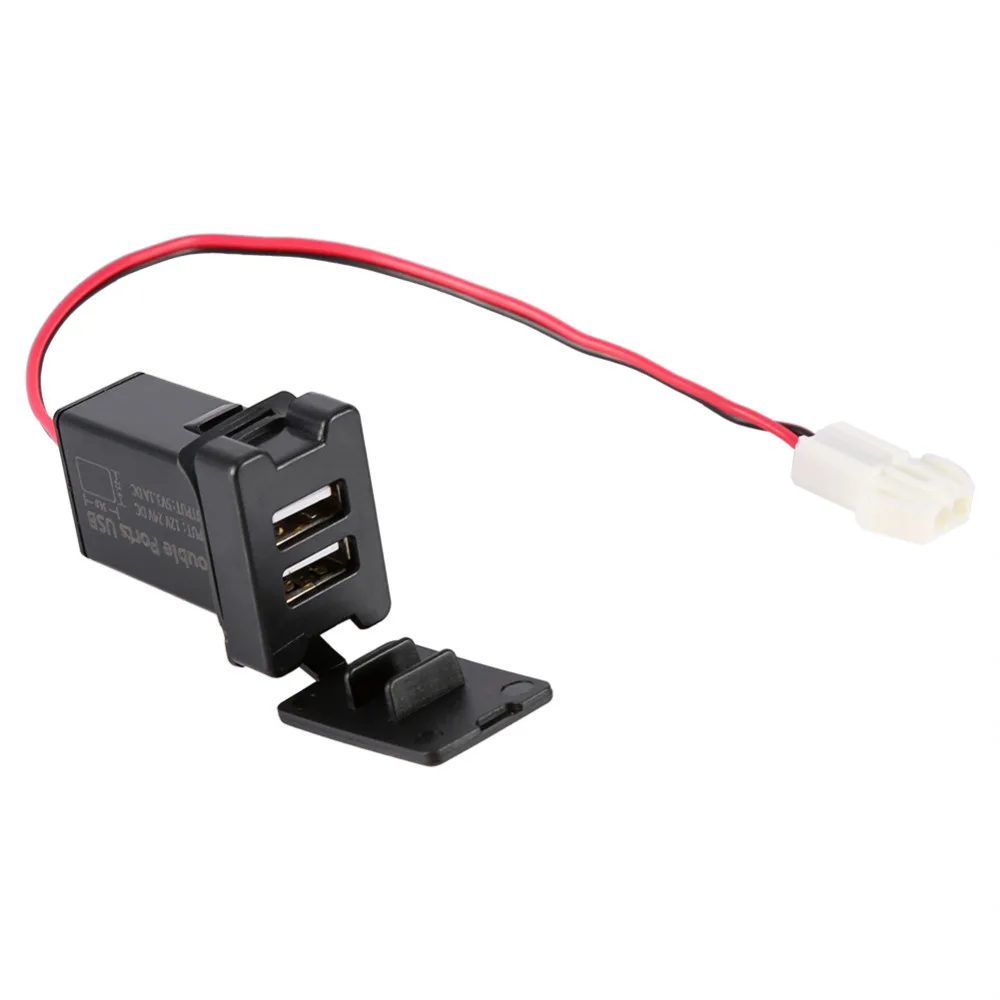 Зарядное устройство с двумя USB портами 5 В 3 1 А|car socket adapter|dual usb powercar power |