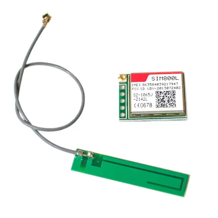 Четырехдиапазонный четырехдиапазонный модуль SIM800L GPRS слот для бомбы