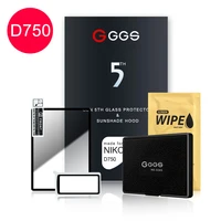 ggs fifth generation for nikon d750 larmor screen camera film protection screen metal frame embedded optical glass