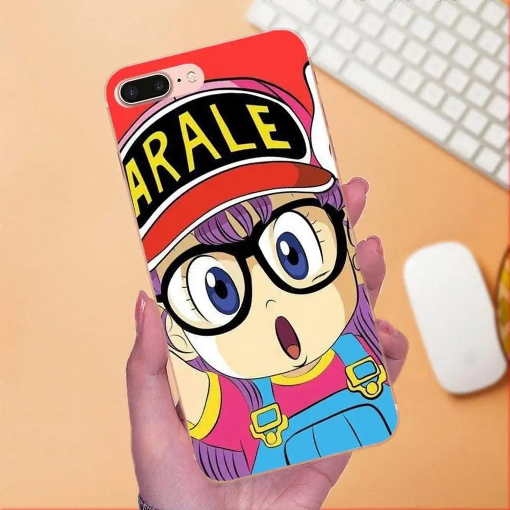 Аниме Dr. Slump Arale маленькую девочку samsung Galaxy Note 5 8 9 S3 S4 S5 S6 S7 S8 S9 S10 mini Edge рlus Lite мягкий