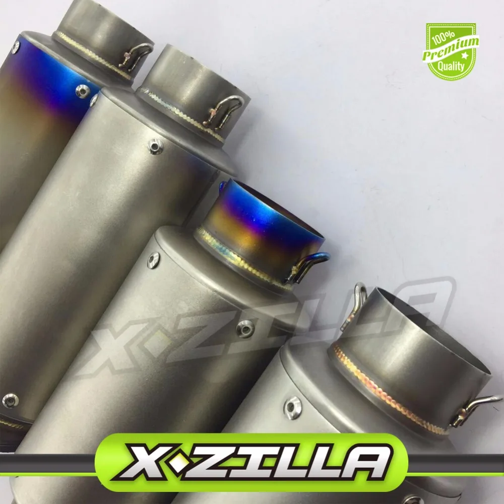 60 мм 51 выхлопная труба CBR600 CBR100 MT07 Z800 дндзя er6n z1000 TTR YBR YZF RSZ модифицированный