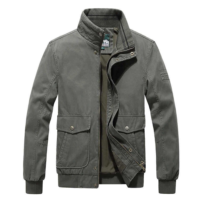 

Cargo Jacket Men Military Bomber Jacket Cotton Pilot Army Coat Combat Tactical Male Work Jackets Jaqueta Masculino Dropshipping