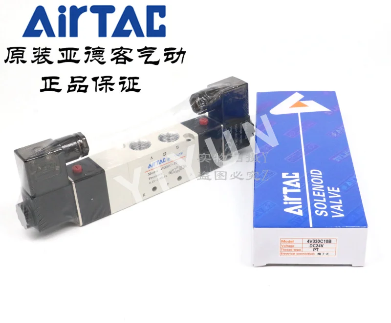 Пневматические компоненты AIRTAC 4V330P-10 тип соленоидного клапана среднего давления