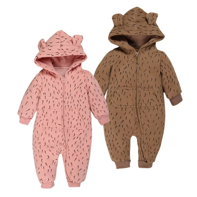 Модная одежда для детей Детская мода мальчиков и девочек комбинезон мультфильм