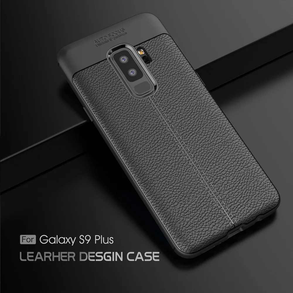 Новый роскошный Ультратонкий чехол для телефона samsung Galaxy S9 Чехол Мягкий ТПУ кожа