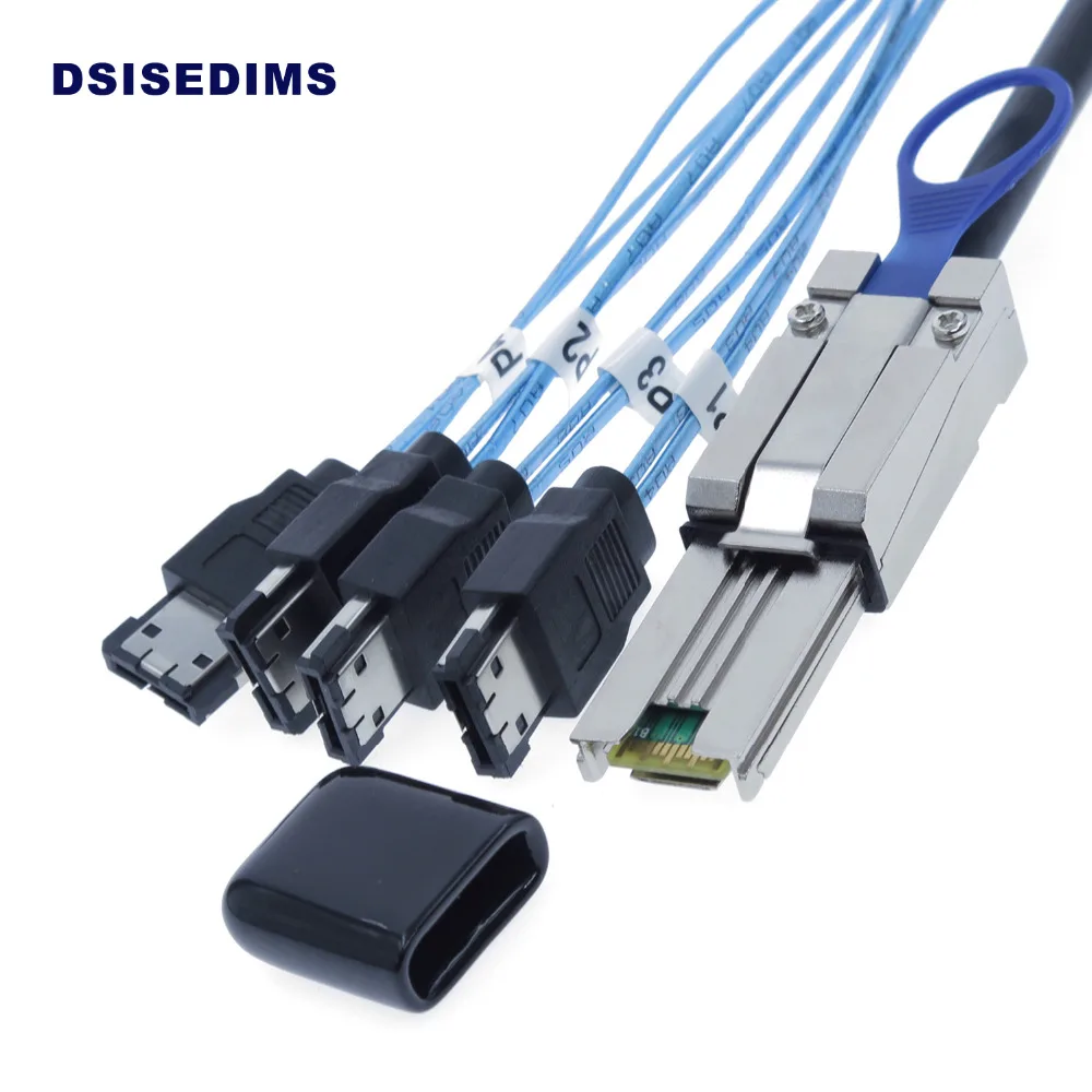 Внешний компьютерный кабель Mini Sas 3 0 4-контактный с 26 контактами на 4 eSATA