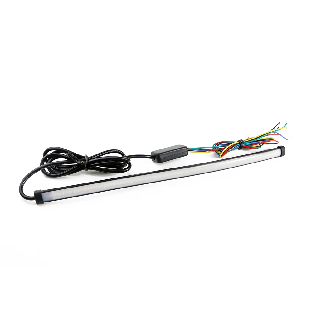 Двойной цвет 30 см/45 см/60 см струящийся хлопковый светильник мигающий тормоз