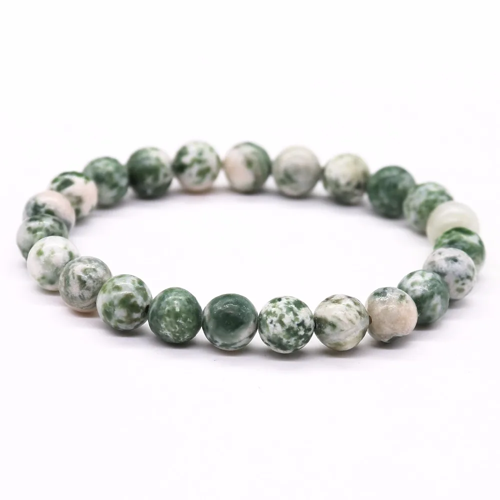Зеленый бисер Mala браслет камень для йоги из бисера энергетическое ювелирное
