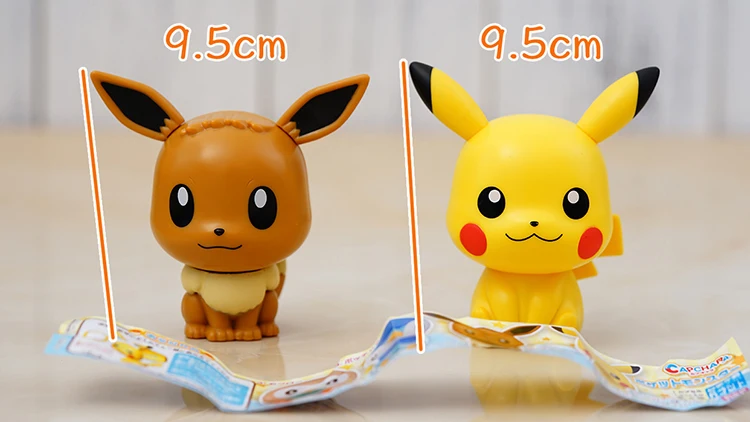 Takara Tomy Покемон 4 стиля ПВХ Аниме фигурки Пикачу Сквиртл Bulbasaur Cubone Мини мультфильм Модель Коллекция подарок