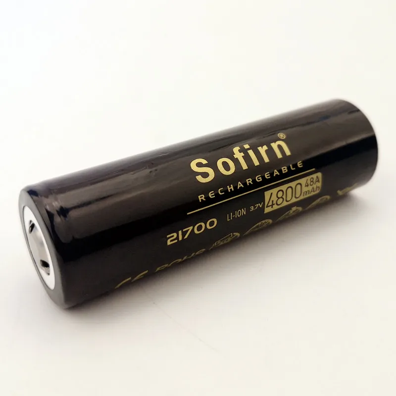 Sofirn Высокая стока 21700 батарея 4800 мАч литий-ионная батарея 48A 10C разрядка питания 3,7 в 21700 аккумуляторные батареи - Цвет: 1 pieces