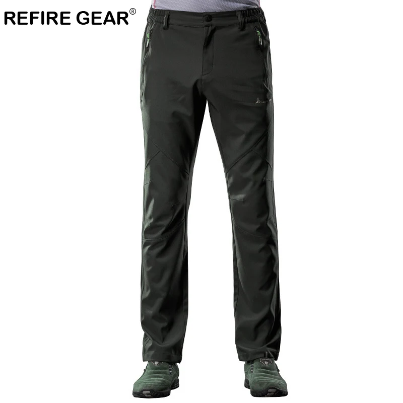 Брюки ReFire мужские с мягкой оболочкой водонепроницаемая ветровка быстросохнущие