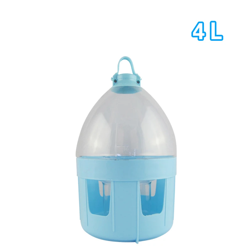 Фото Голуби подачи воды 2L/4L/6L/8L Горшок Пластик поилка для домашнего животного ручка Голуби подачи воды 2L/4L/6L/8L Горшок Пластик поилка для домашнего животного ручка