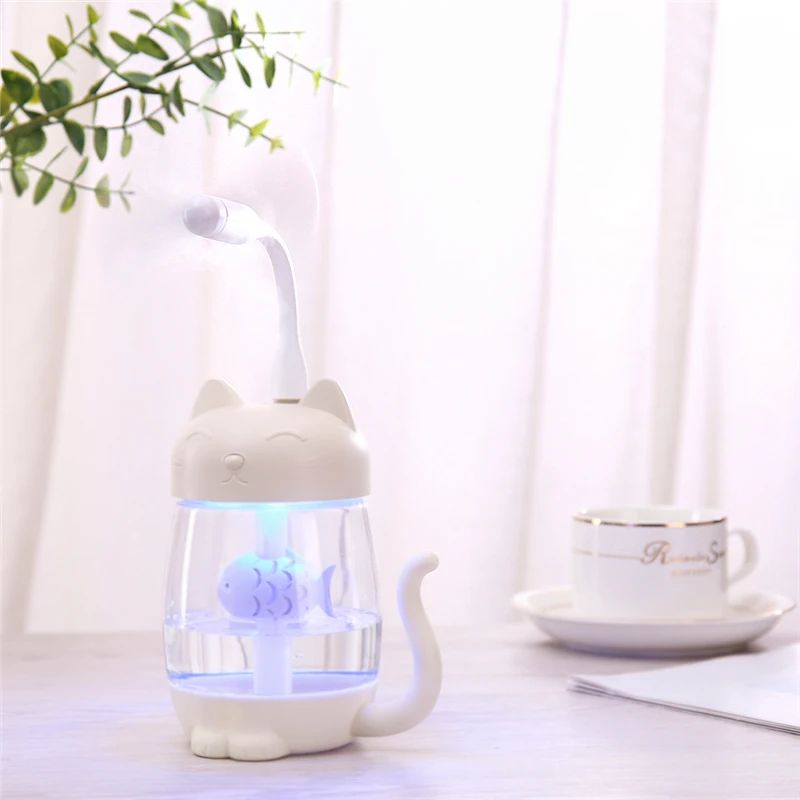 Diffuserlove 350 мл увлажнитель воздуха USB эфирное масло арома диффузор питомец кошка